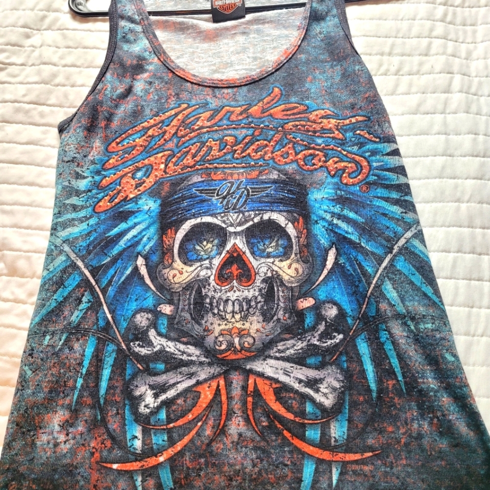 Harley Davidson tank